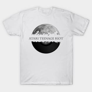 Atari Teenage Riot moon vinyl T-Shirt